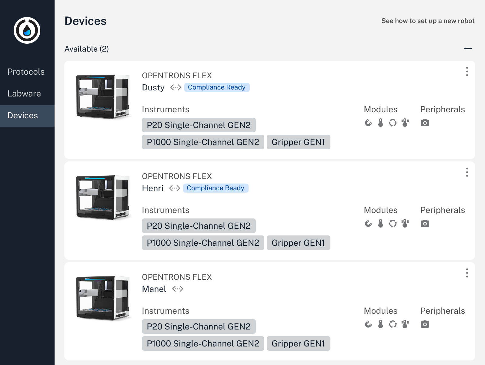 Image showing a compliance ready Flex in the app.