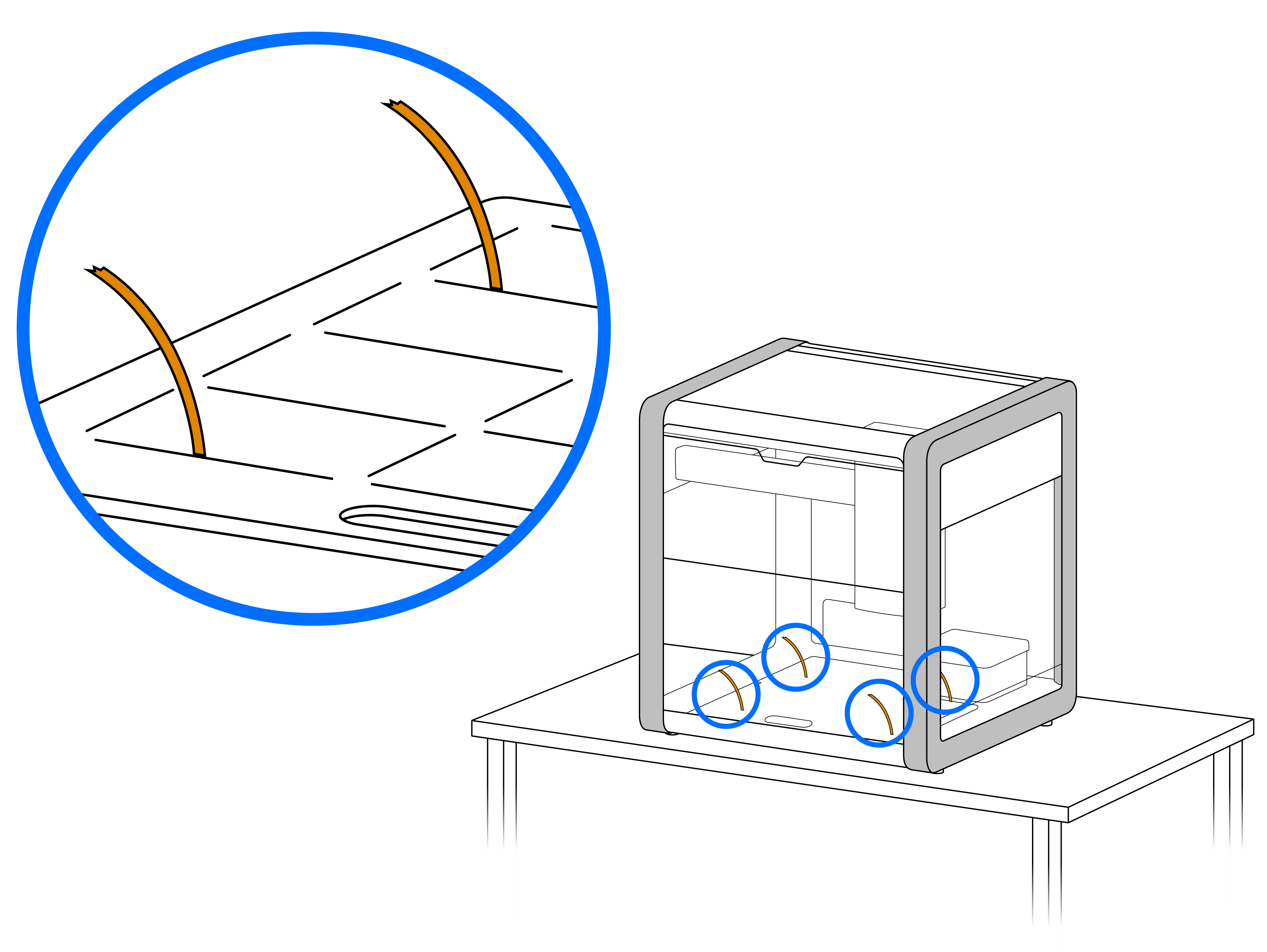 remove zip ties image